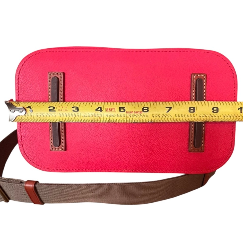 Dooney & Bourke Pebble Grain Small Kiley Crossbody Red Leather Bag‎ - Picture 13 of 16